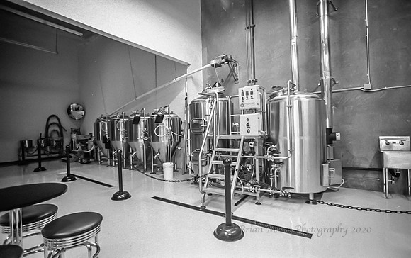 Brewing tanks at Timeless Pints
